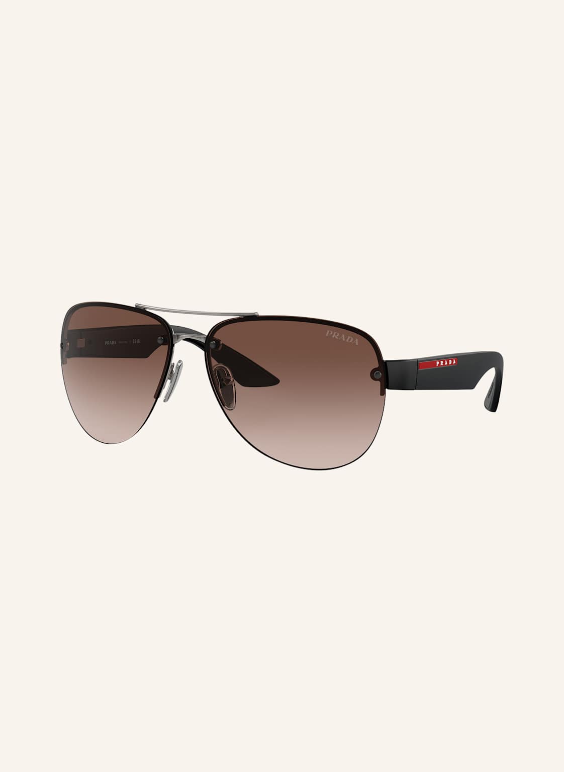 Prada Linea Rossa Sonnenbrille Ps 55ys schwarz Prada Linea Rossa Sonnenbrille Ps 55ys schwarz von Prada Linea Rossa