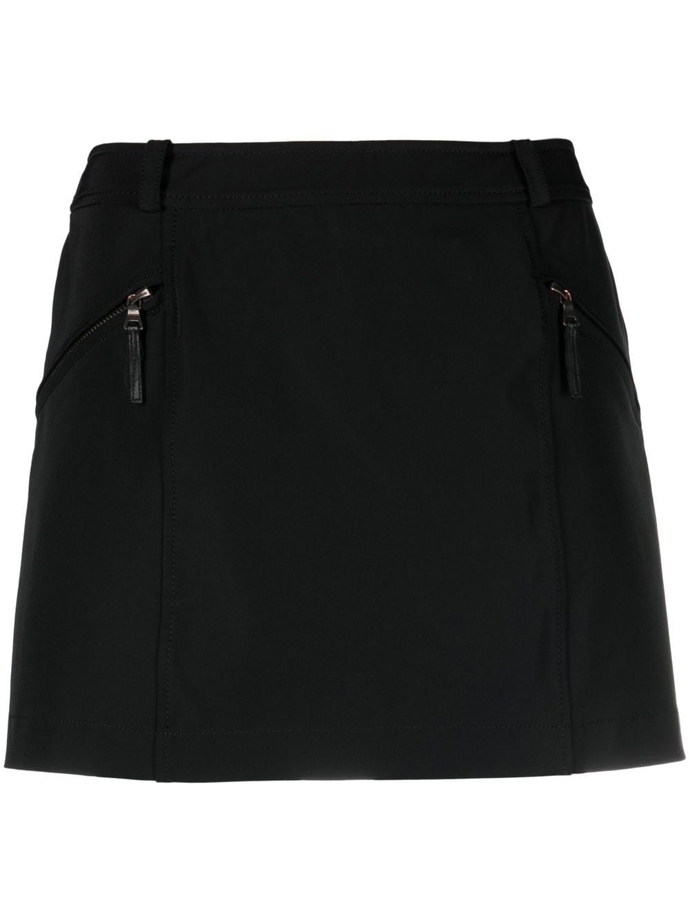 Prada Pre-Owned 2000s A-line miniskirt - Black von Prada Pre-Owned