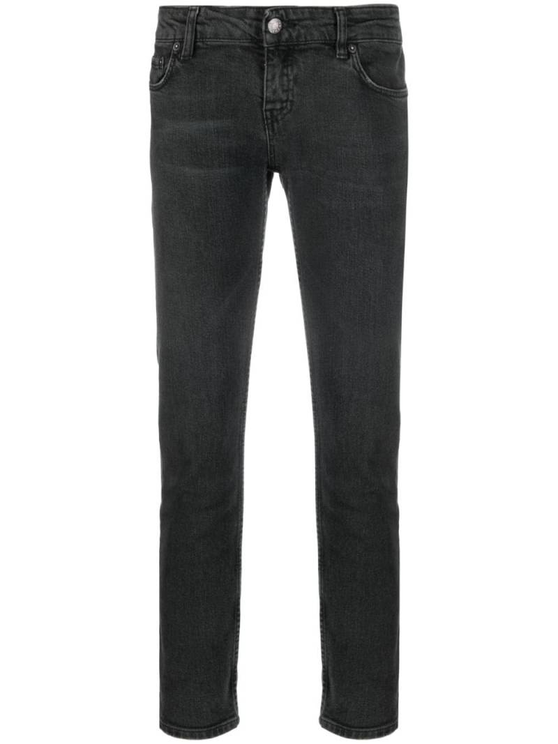 Prada Pre-Owned 2000s low waist cropped skinny jeans - Grey von Prada Pre-Owned