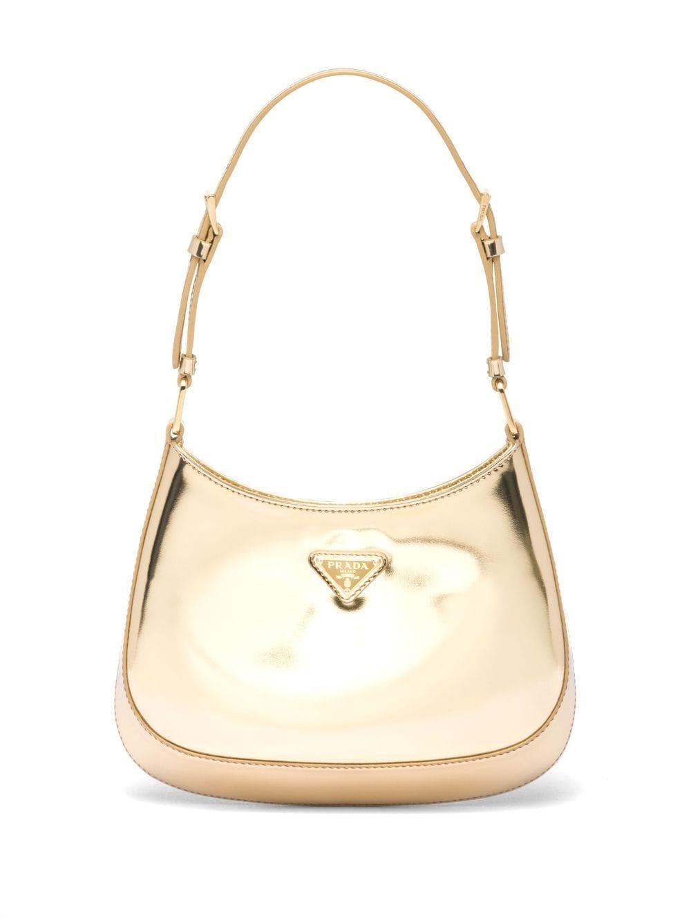 Prada Cleo leather shoulder bag - Gold von Prada