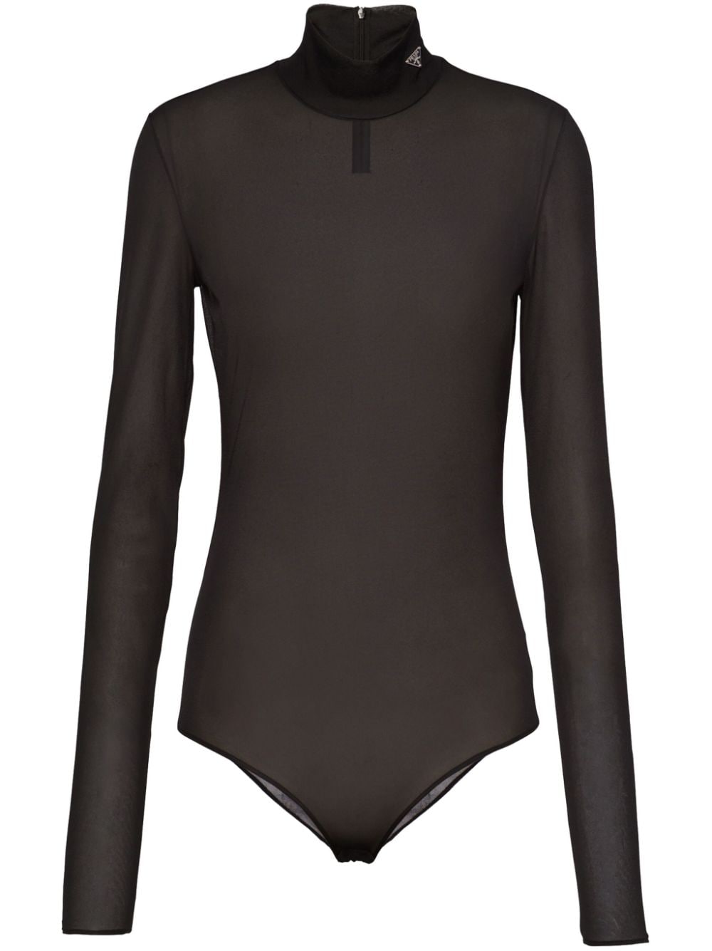 Prada Gazar jersey bodysuit - Black von Prada