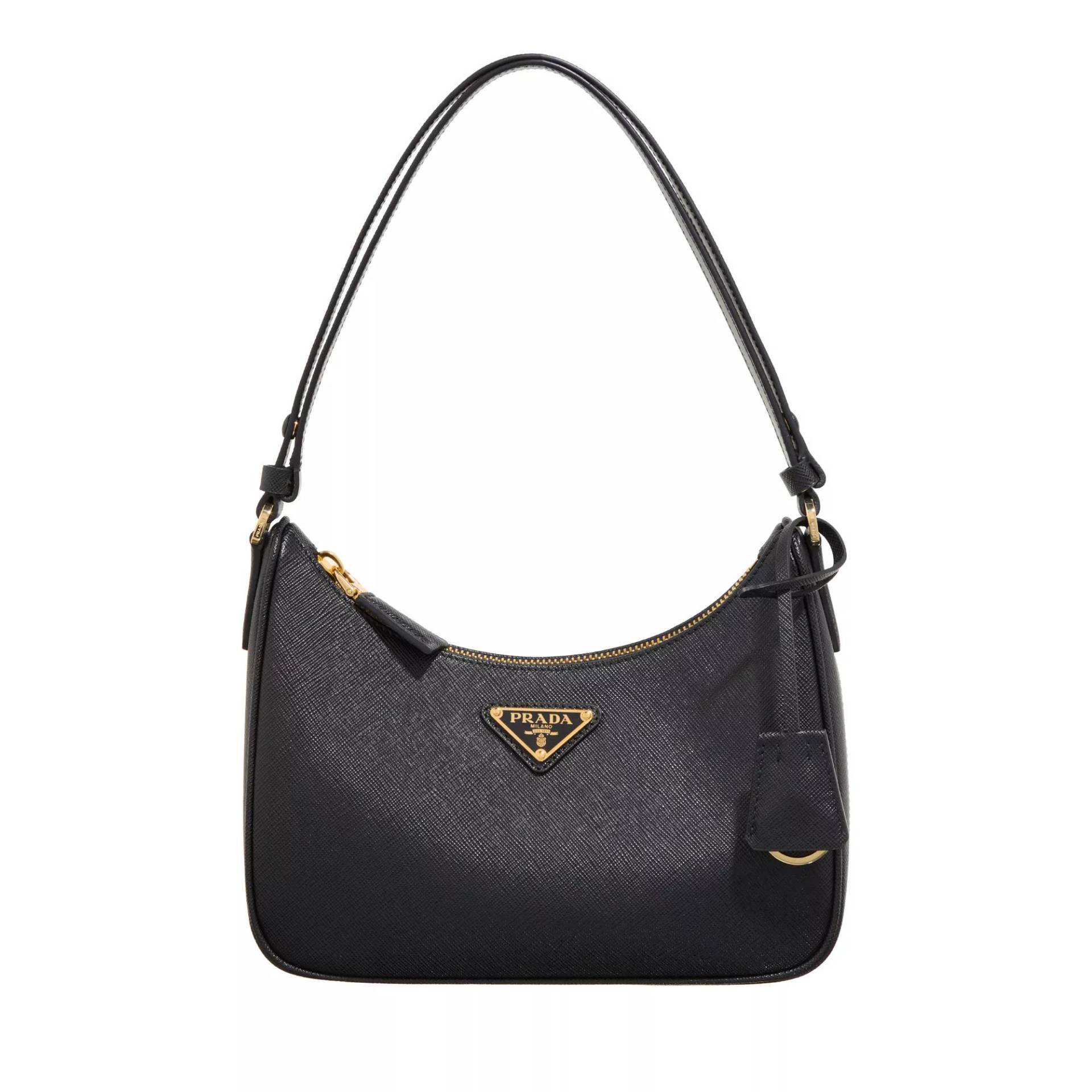Prada Handtasche - Re-Edition Shoulder Bag Saffiano - Gr. unisize - in Schwarz - für Damen von Prada