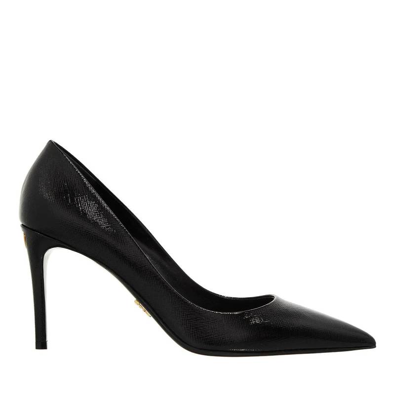 Prada Hohe Schuhe - Saffiano Leather Pumps - Gr. 41 (EU) - in Schwarz - für Damen von Prada