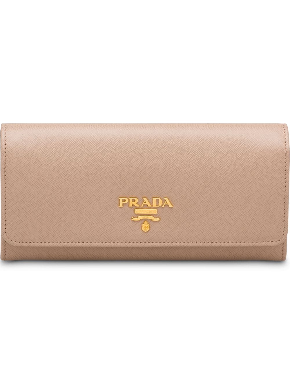 Prada Leather wallet - Pink von Prada