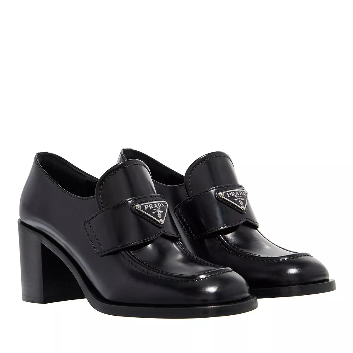 Prada Loafers & Ballerinas - Leather Mocassins - Gr. 37 (EU) - in Schwarz - für Damen von Prada