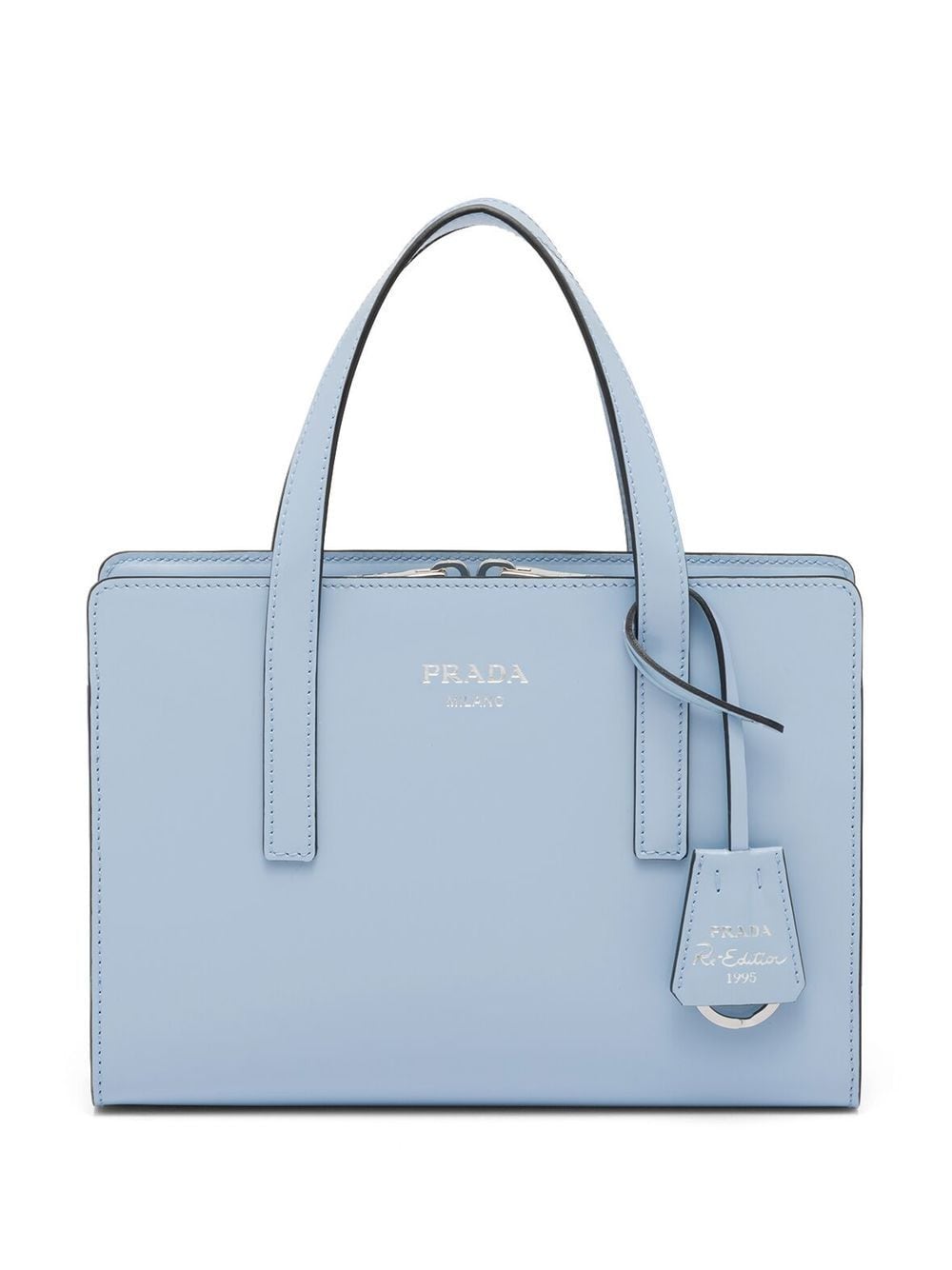 Prada Re-Edition 1995 leather mini bag - Blue von Prada