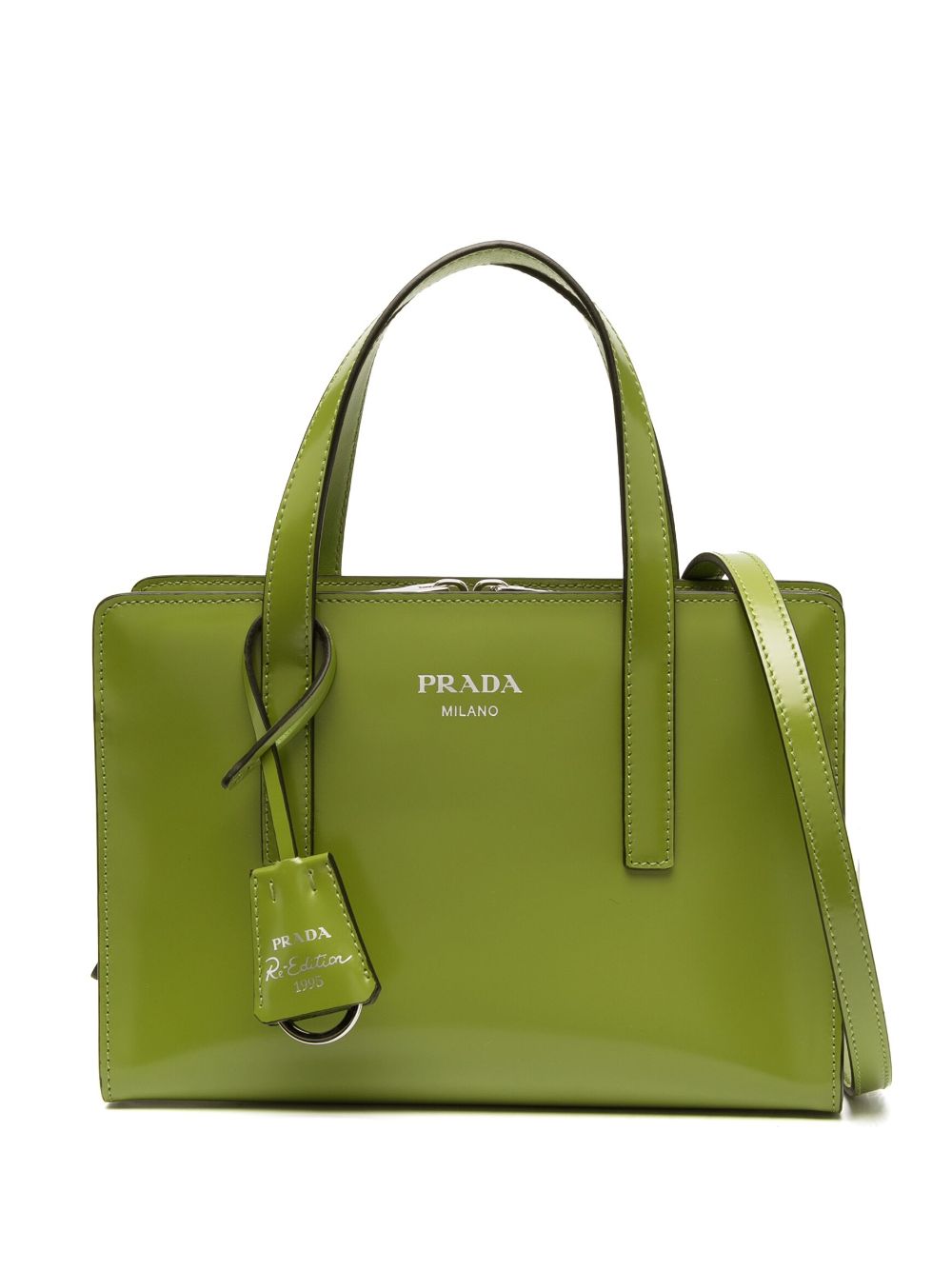 Prada Re-Edition 1995 leather tote bag - Green von Prada