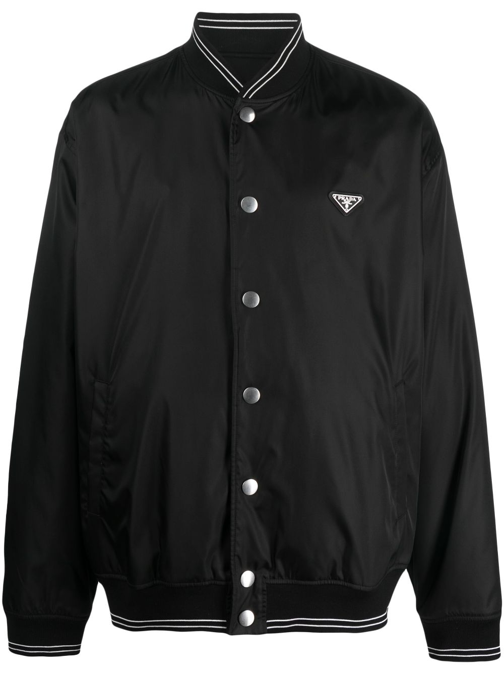 Prada Re-Nylon bomber jacket - Black von Prada