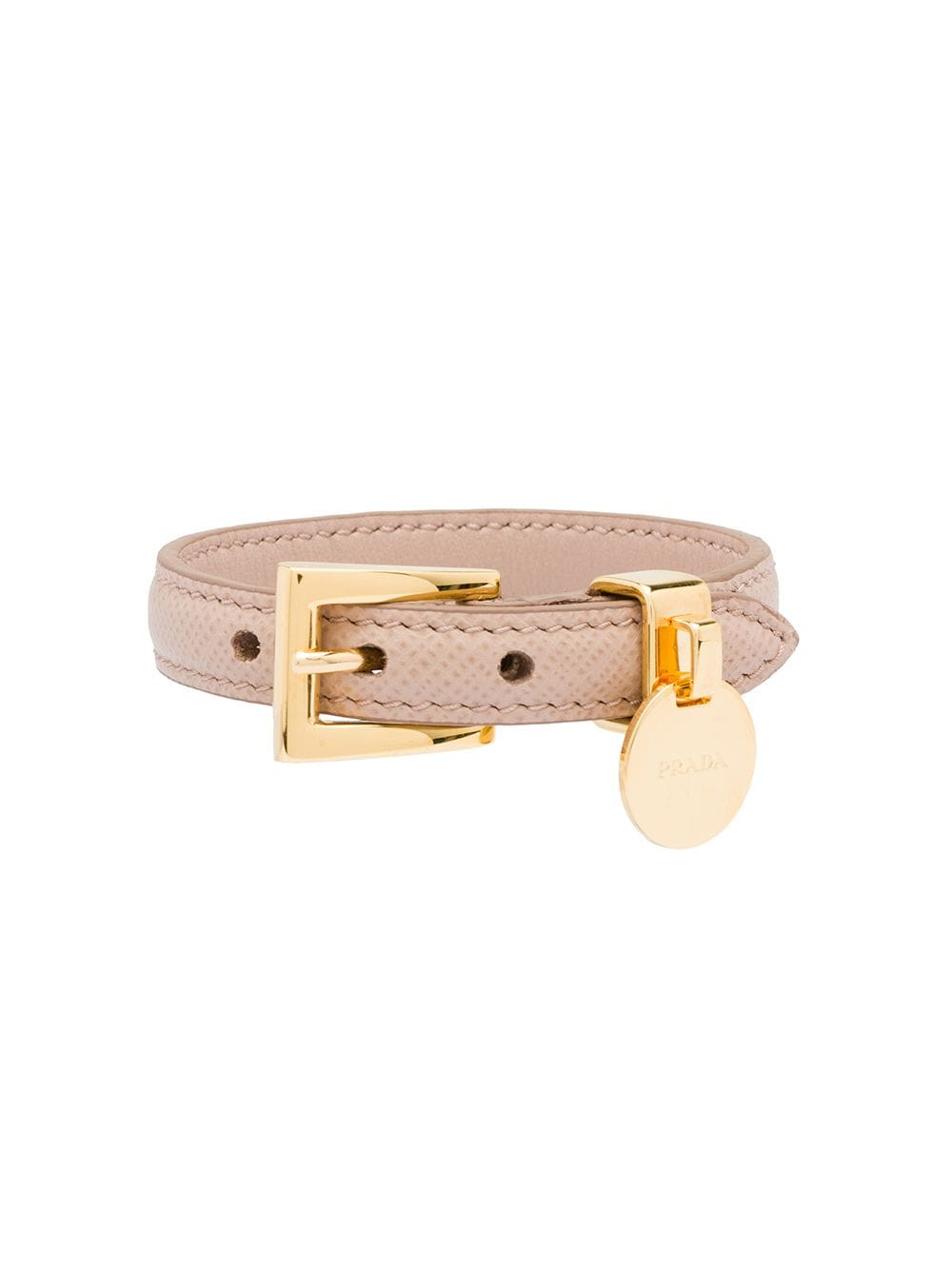 Prada Saffiano Leather Bracelet - Pink von Prada
