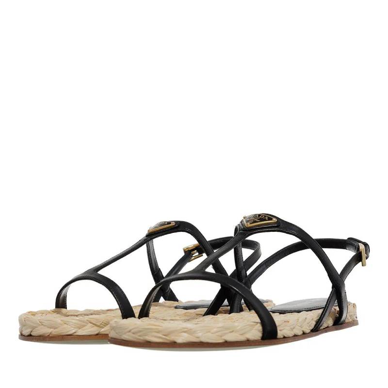 Prada Sandalen - Nappa Sandale - Gr. 39 (EU) - in Schwarz - für Damen von Prada
