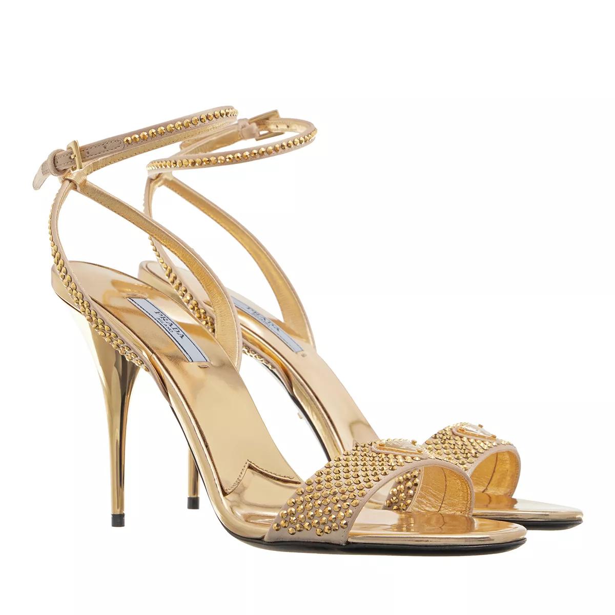 Prada Sandalen - Satin Sandals With Crystals - für Damen von Prada