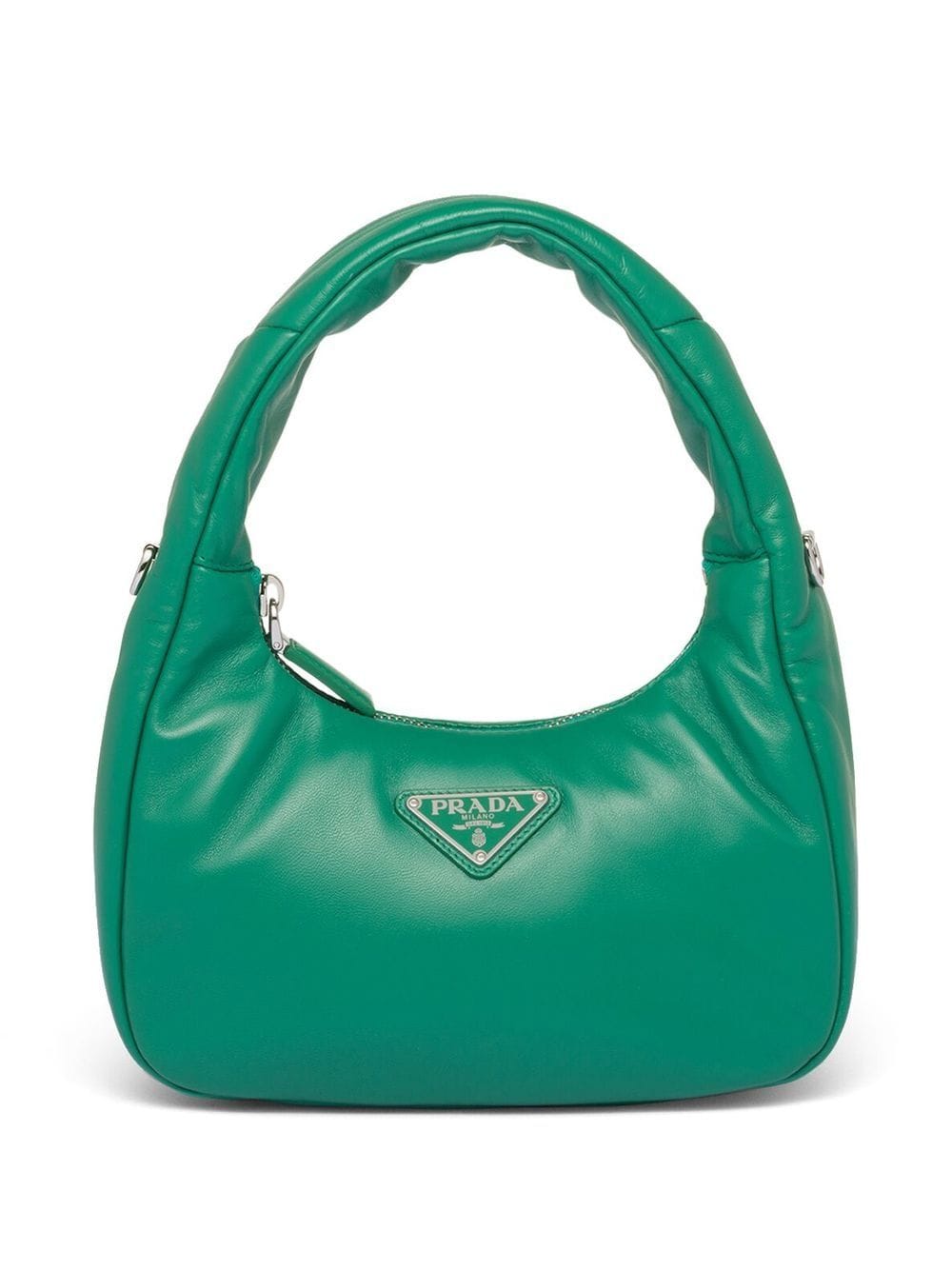 Prada Soft padded shoulder bag - Green von Prada