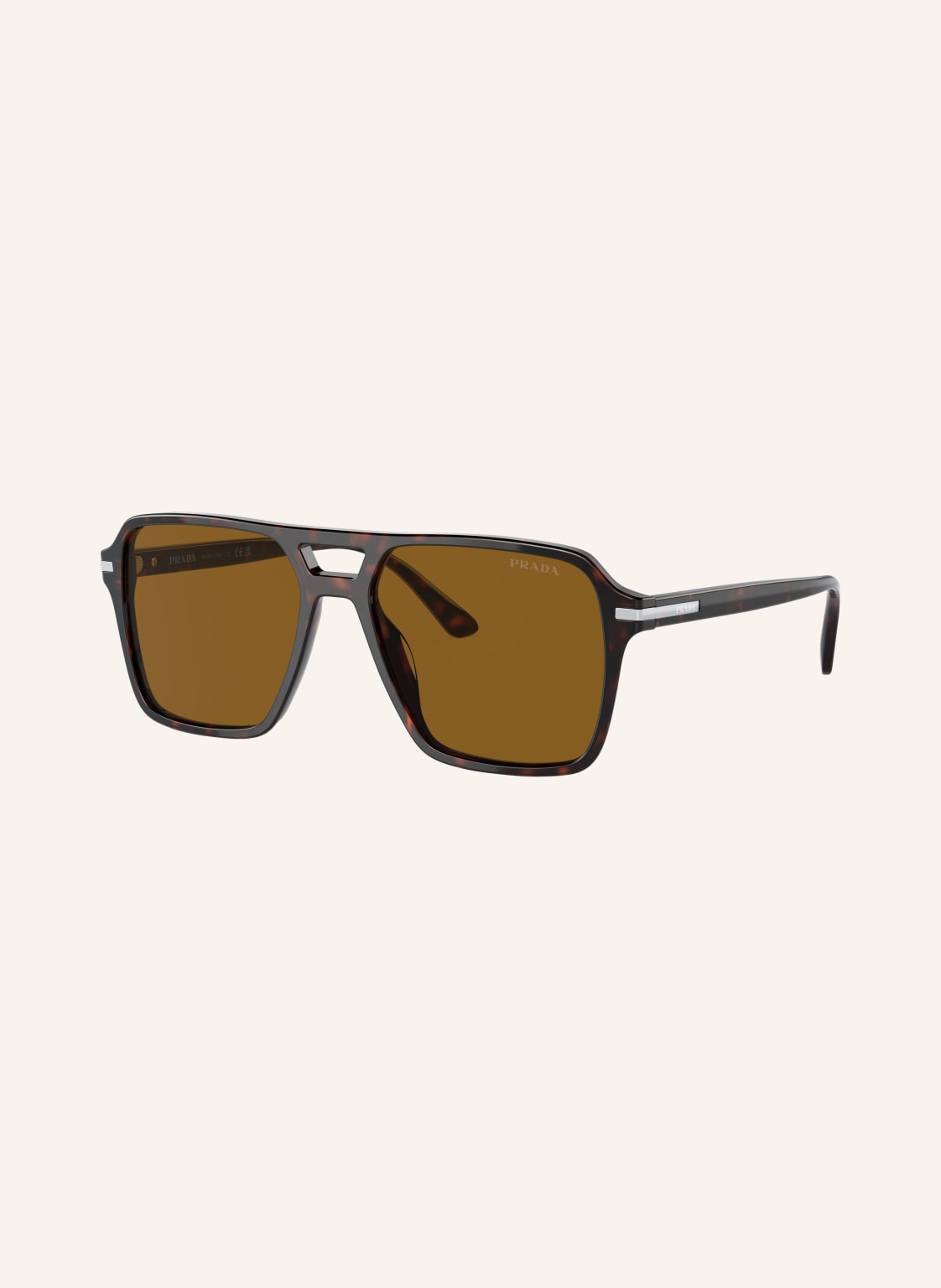 Prada Sonnenbrille Pr 20ys beige von Prada