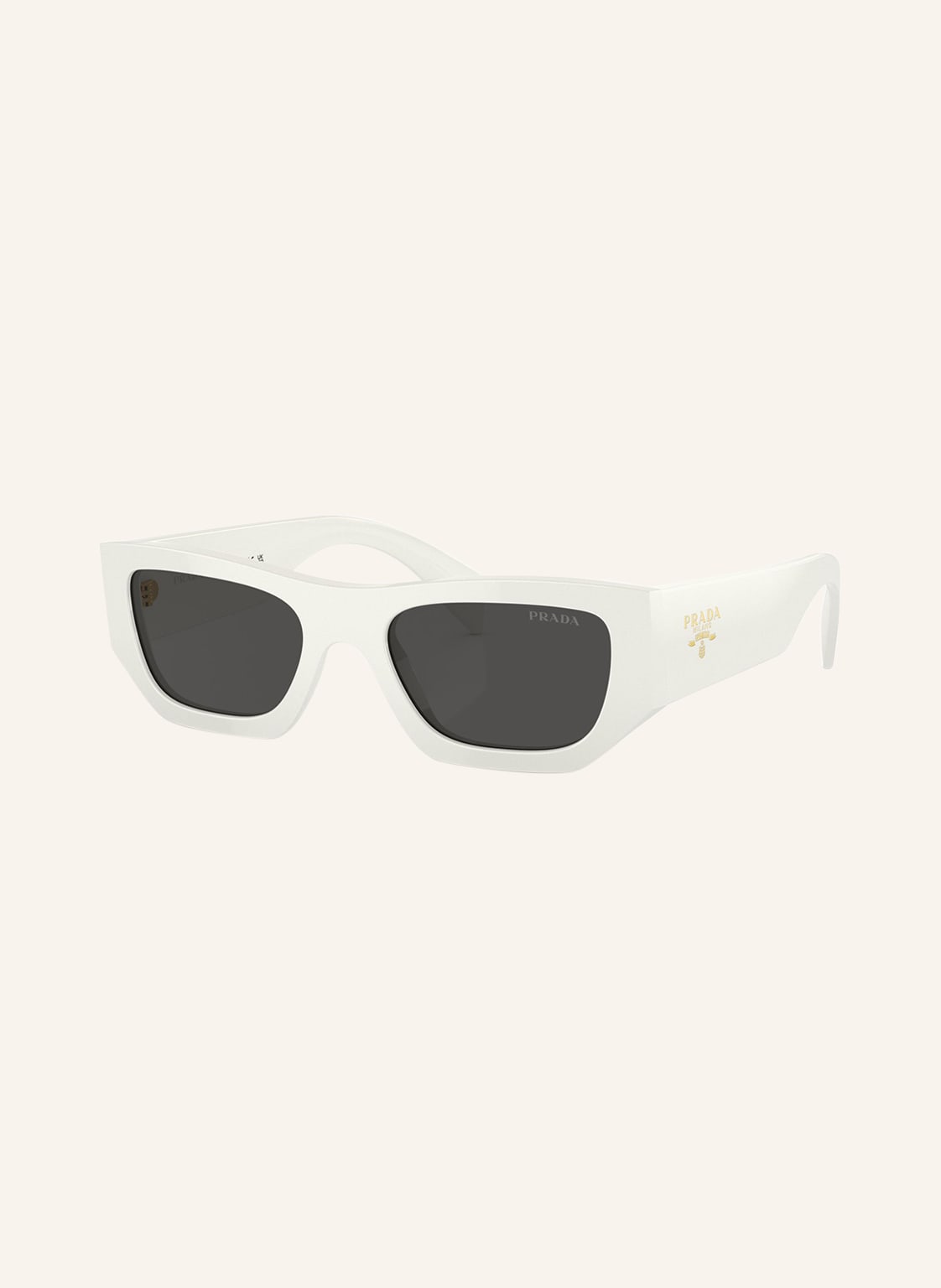 Prada Sonnenbrille Pr a01s weiss von Prada