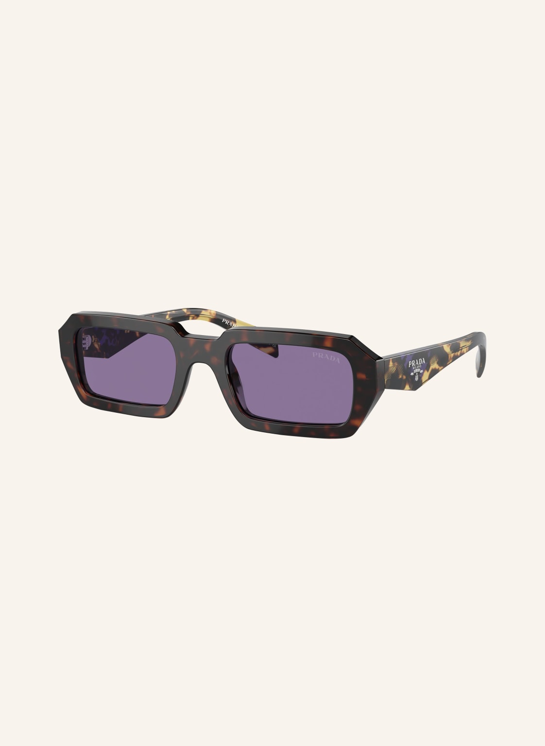 Prada Sonnenbrille Pr a12s braun von Prada