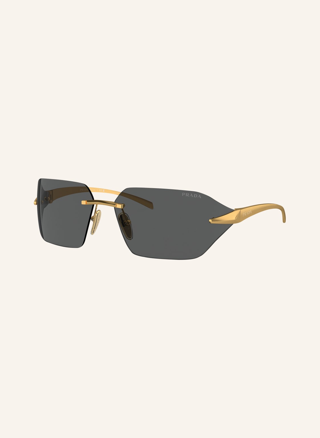 Prada Sonnenbrille Pr a56s gold von Prada