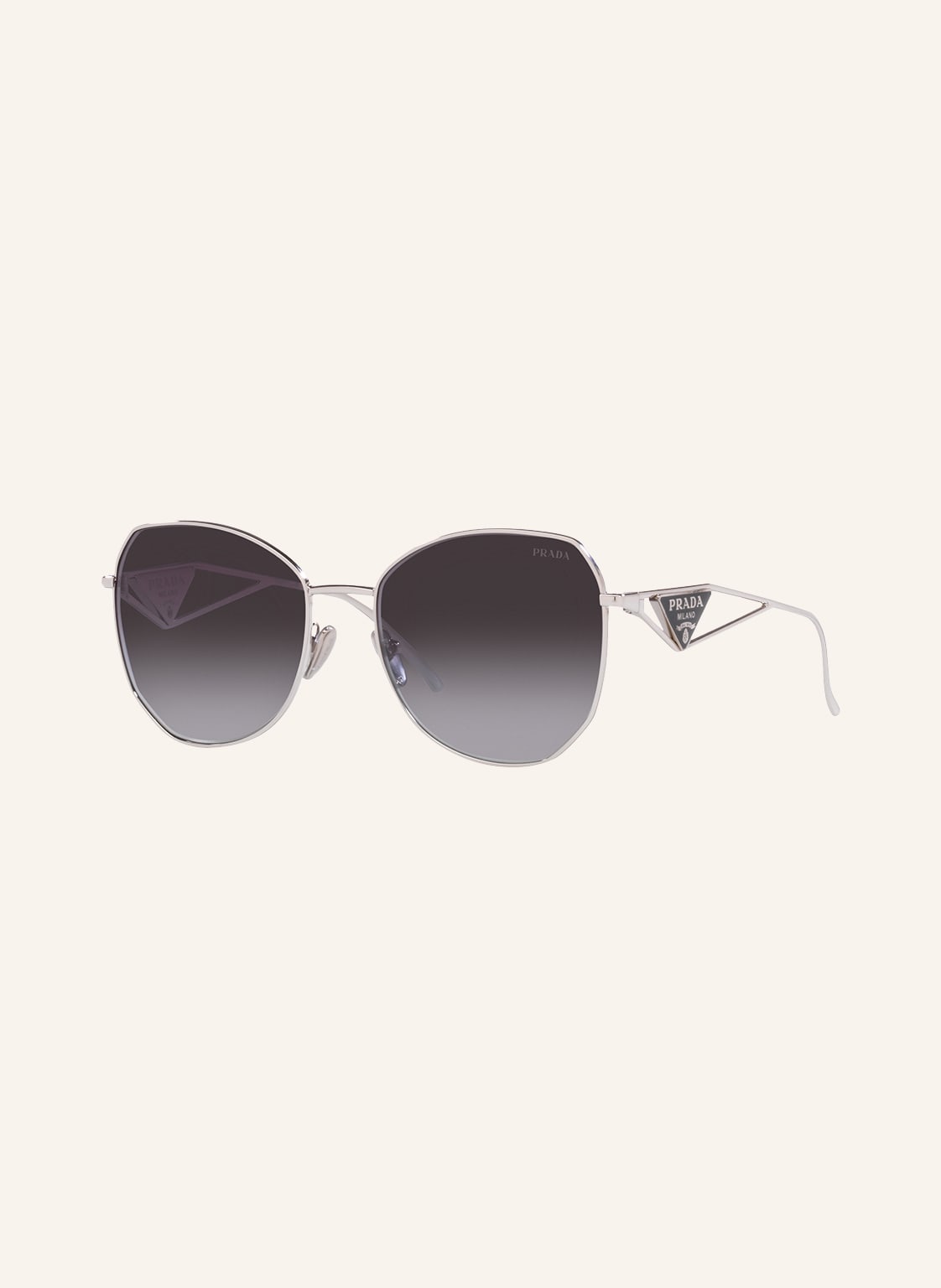 Prada Sonnenbrille pr57ys silber von Prada