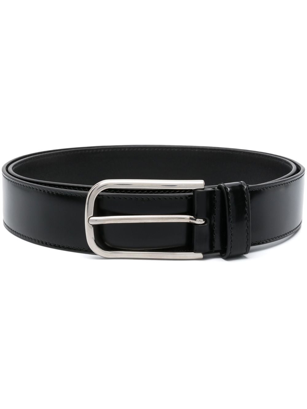 Prada buckle calf-leather belt - Black von Prada