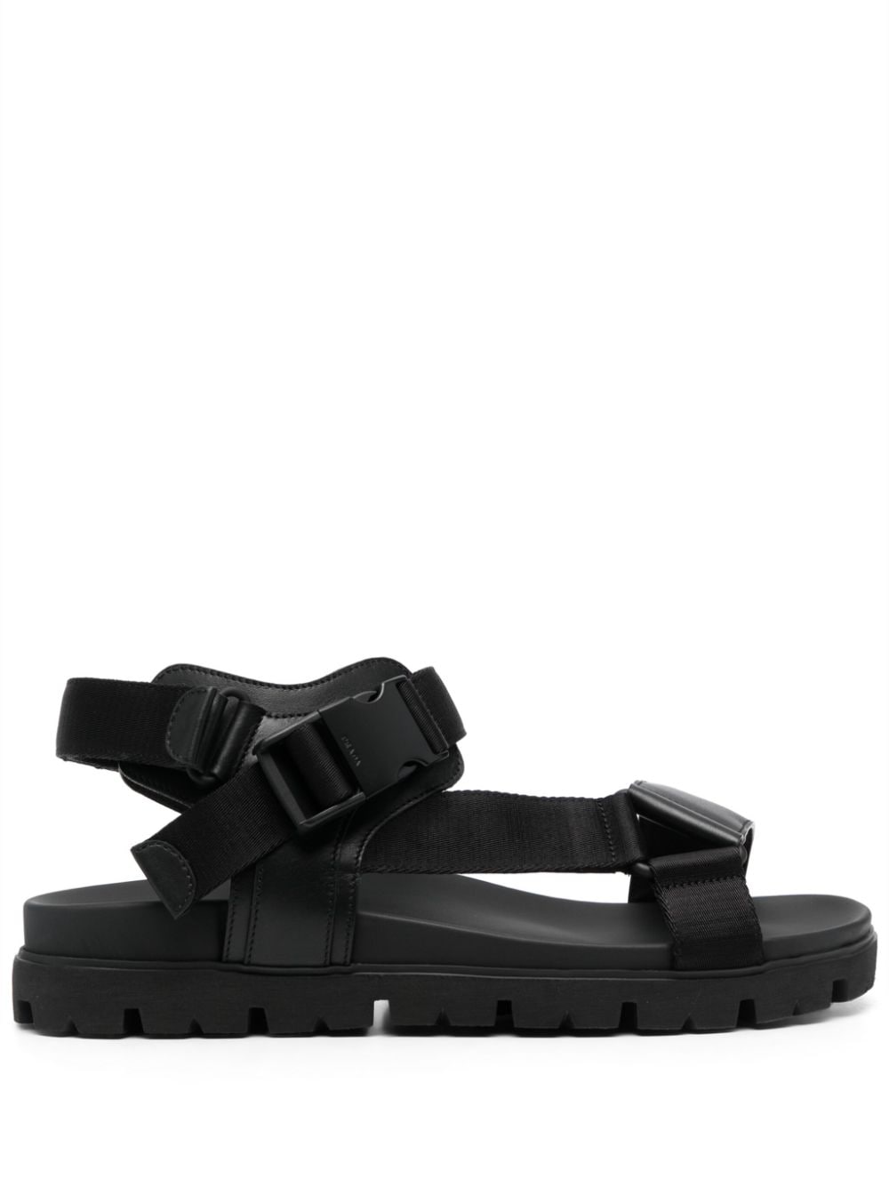 Prada buckle-fastening open-toe sandals - Black von Prada
