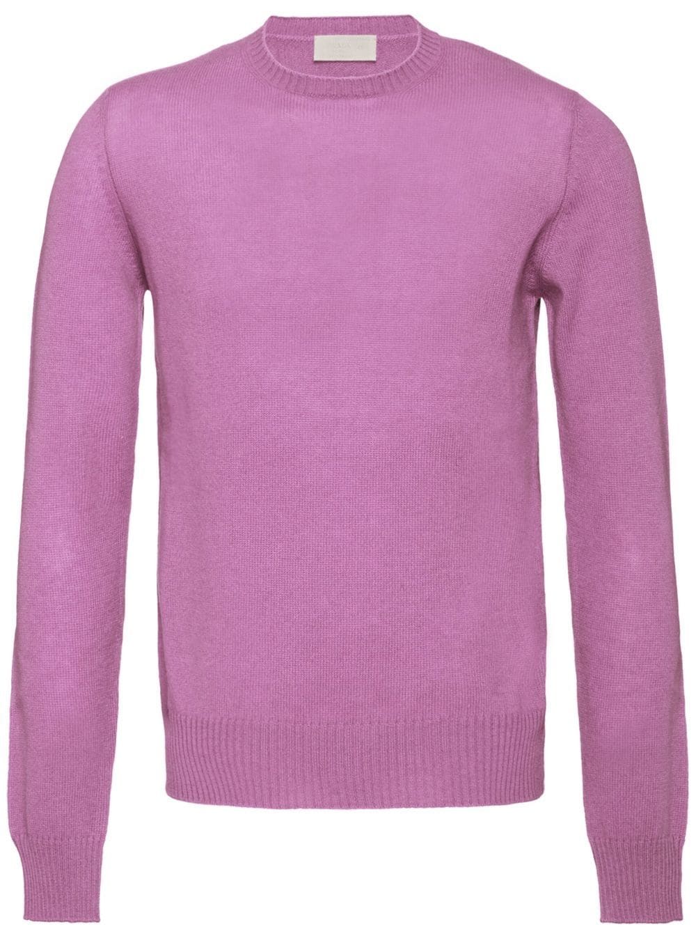 Prada crew-neck wool jumper - Pink von Prada
