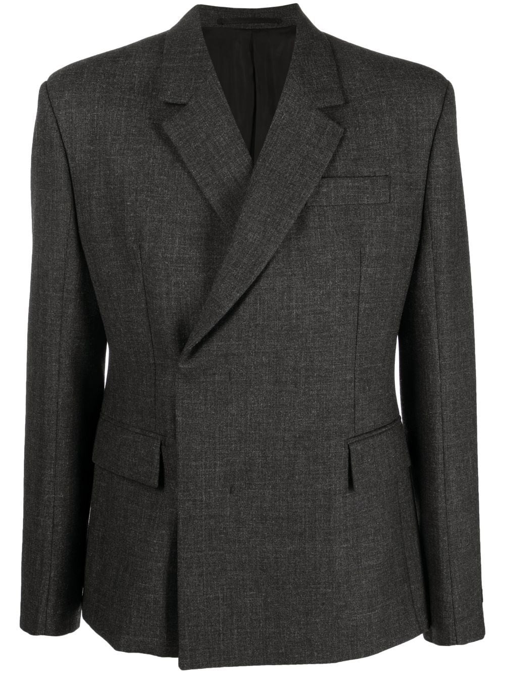 Prada double-breasted tailored blazer - Grey von Prada