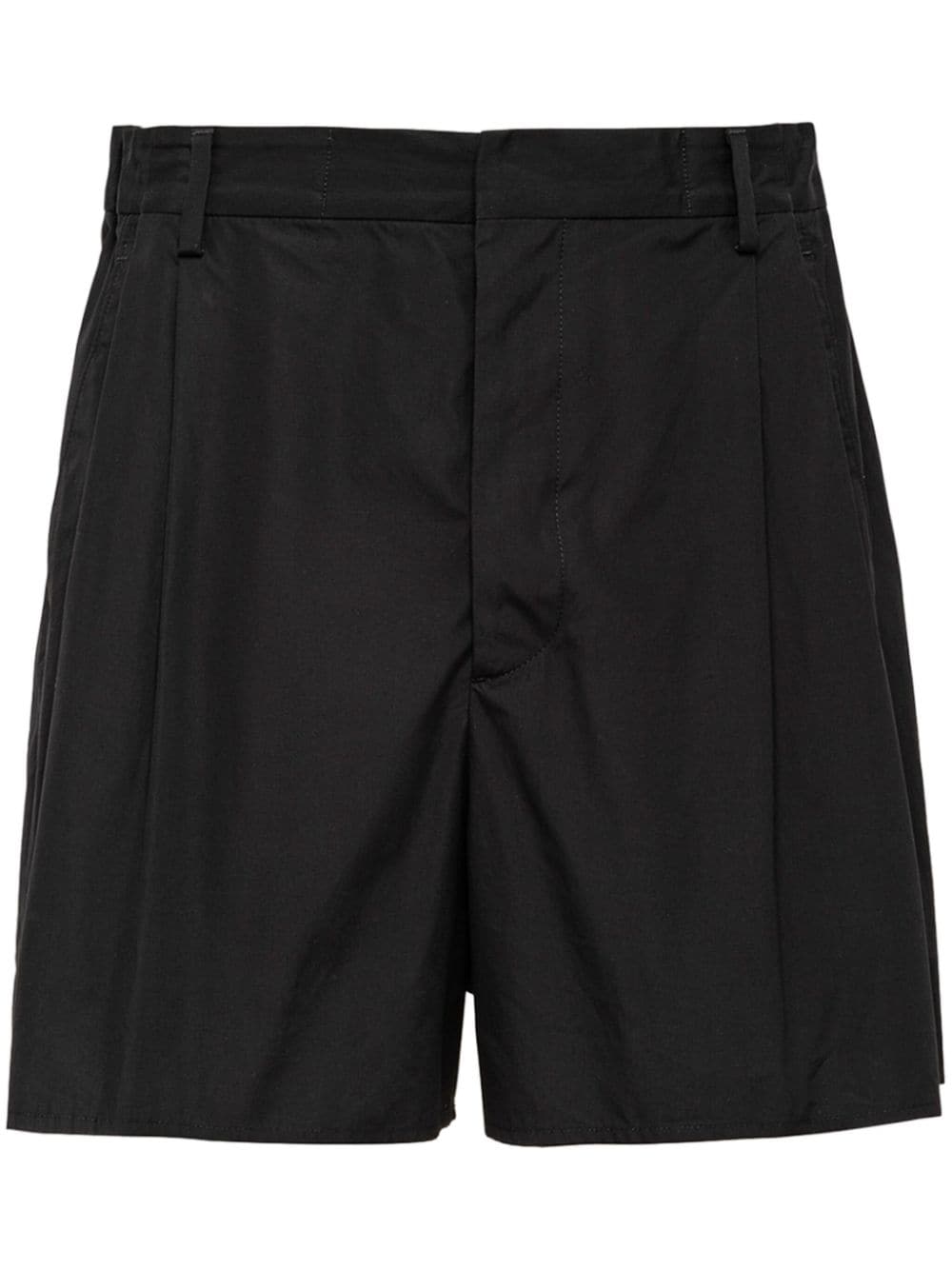 Prada tailored cotton shorts - Black von Prada