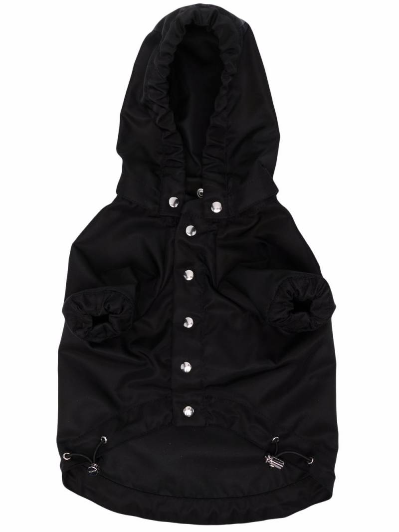 Prada hooded dog coat - Black von Prada