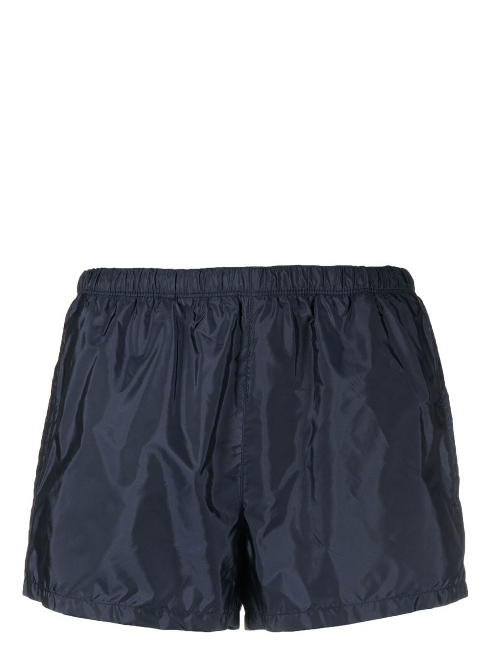 Prada logo patch swim shorts - Blue von Prada