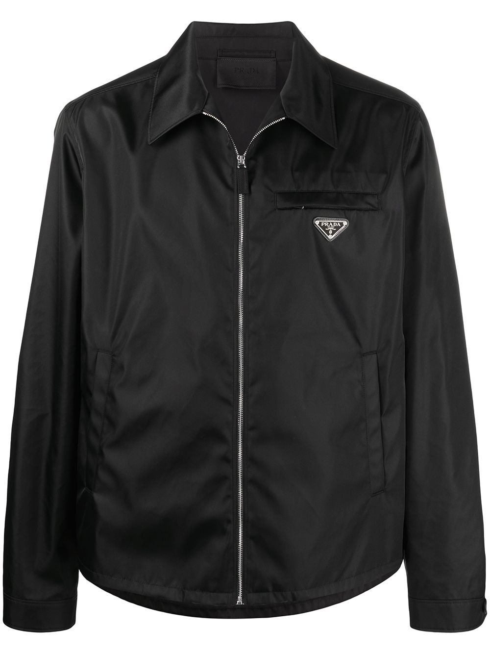 Prada Re-Nylon blouson jacket - Black von Prada