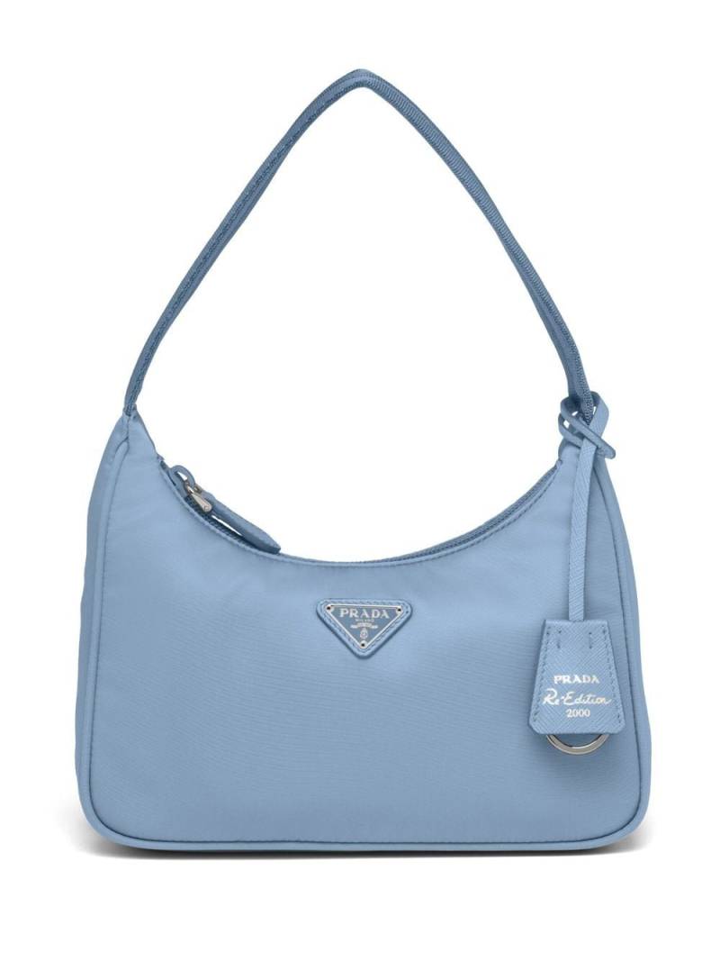 Prada Re-Edition 2000 Re-Nylon mini bag - Blue von Prada