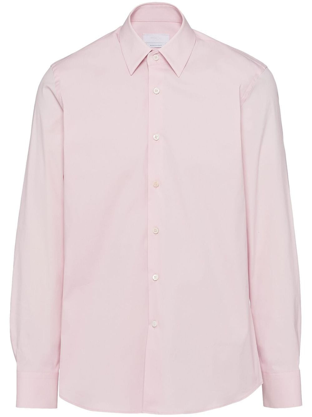 Prada long-sleeved poplin shirt - Pink von Prada