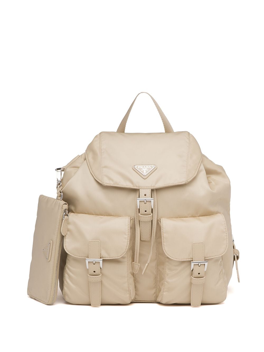 Prada medium Re-Nylon backpack - Neutrals von Prada