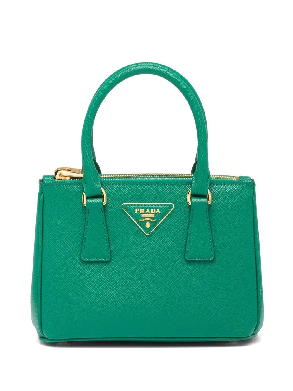 Prada Galleria leather mini bag - Green von Prada