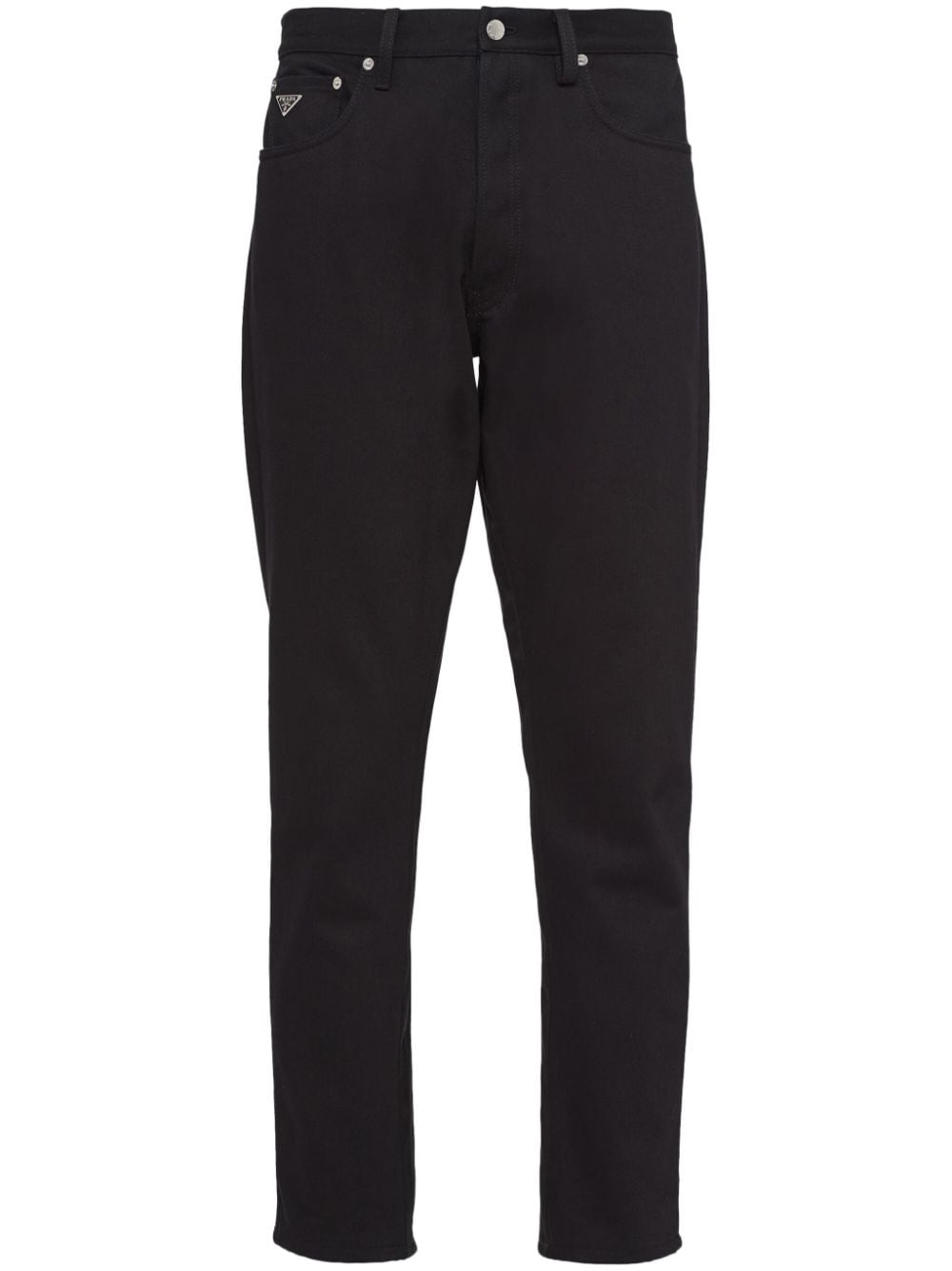 Prada mid-rise straight-leg jeans - Black von Prada