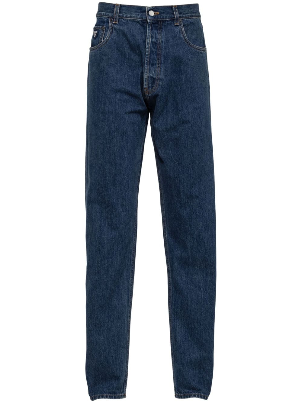 Prada low-rise straight-leg jeans - Blue von Prada