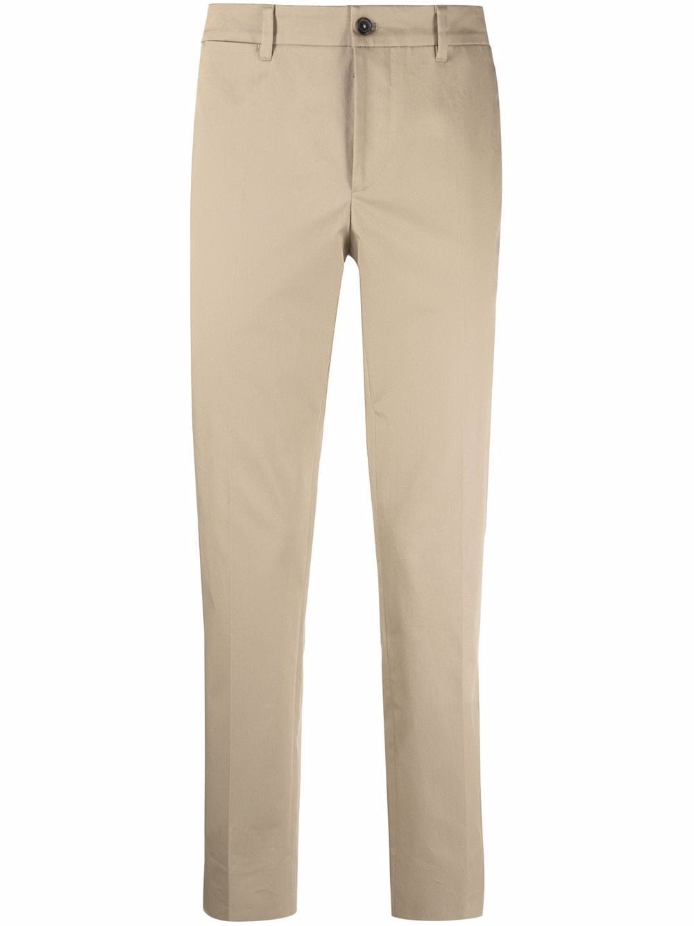 Prada mid-rise tailored trousers - Neutrals von Prada