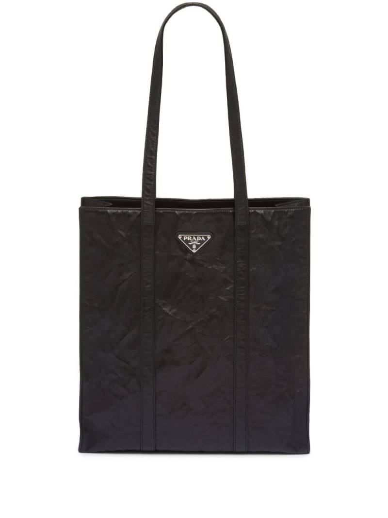 Prada nappa-leather tote bag - Black von Prada