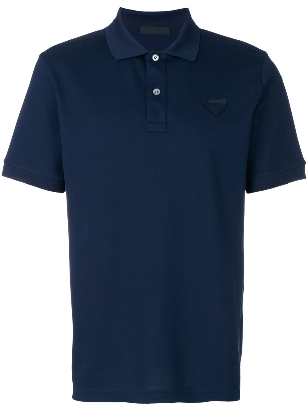 Prada piquet polo shirt - Blue von Prada