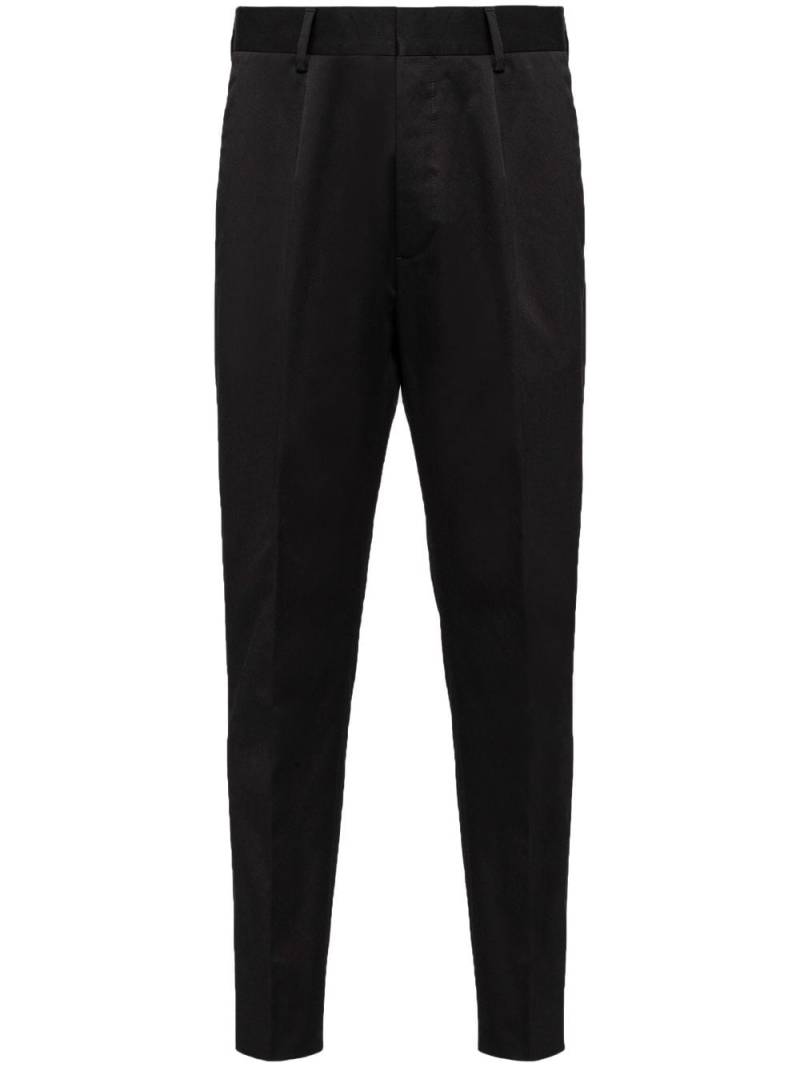 Prada gabardine tailored trousers - Black von Prada