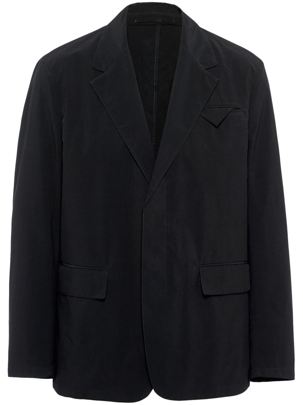 Prada notched-lapels single-breasted blazer - Black von Prada