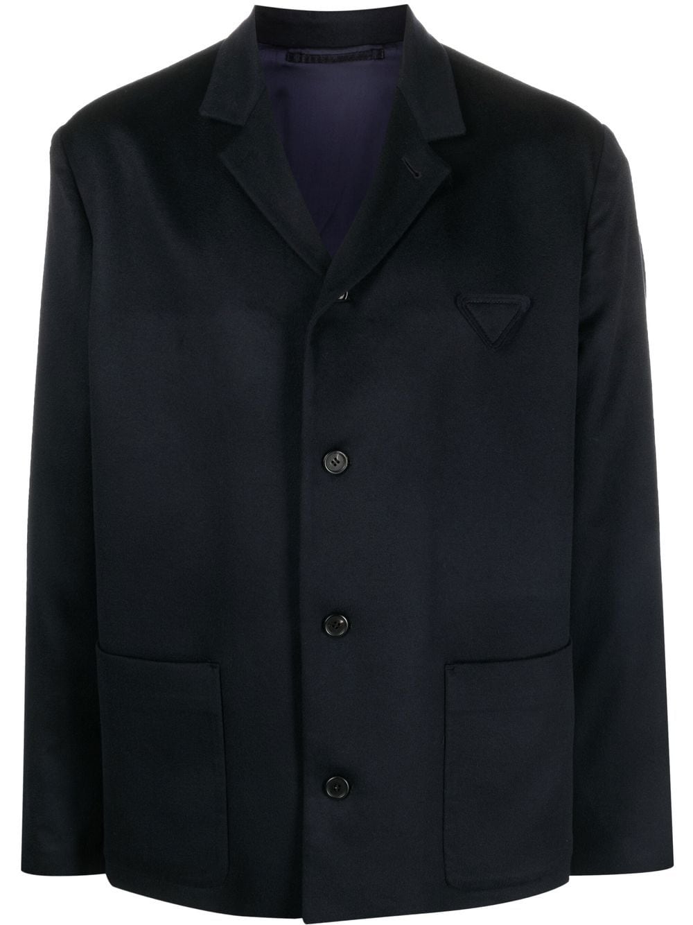 Prada single-breasted blazer - Blue von Prada