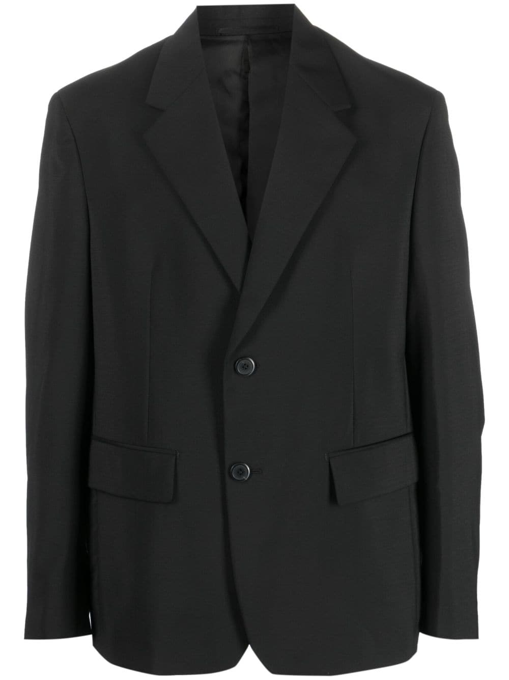 Prada single-breasted blazer - Black von Prada