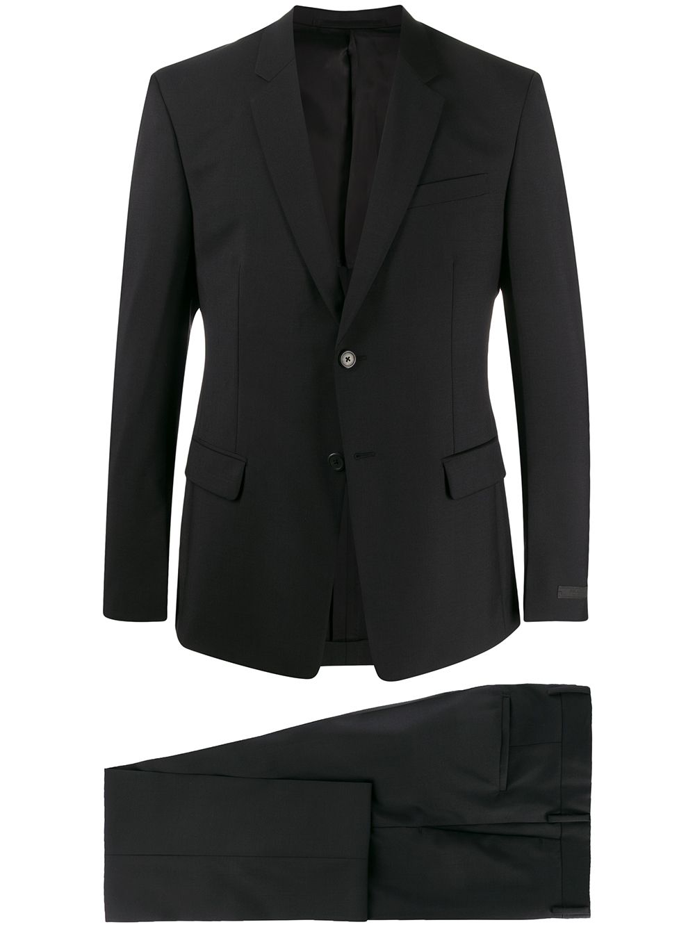 Prada slim fit blazer - Black von Prada