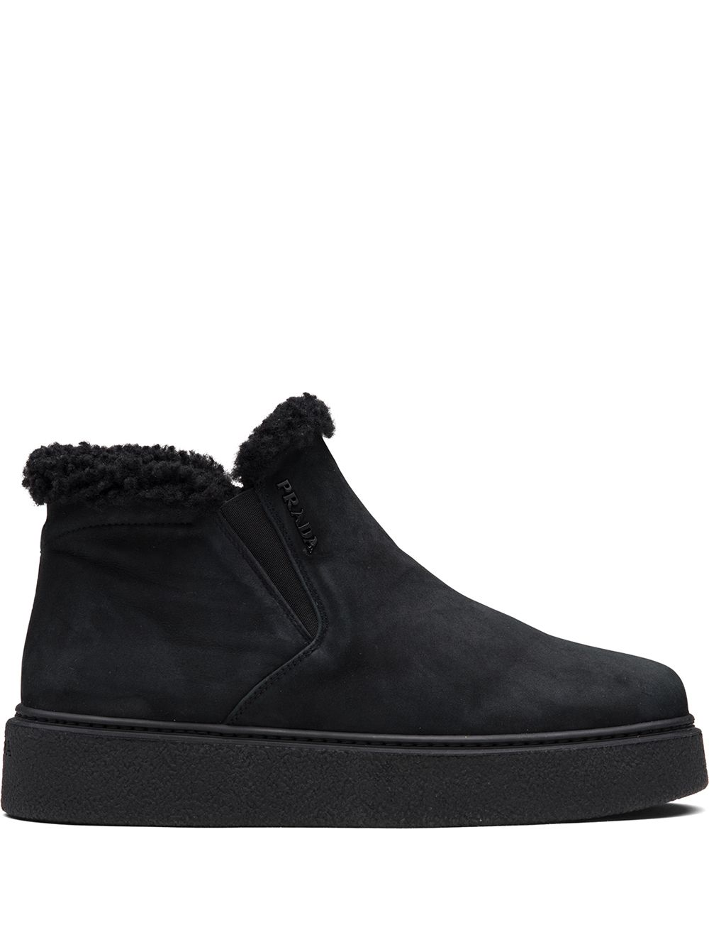 Prada slip-on boots - Black von Prada