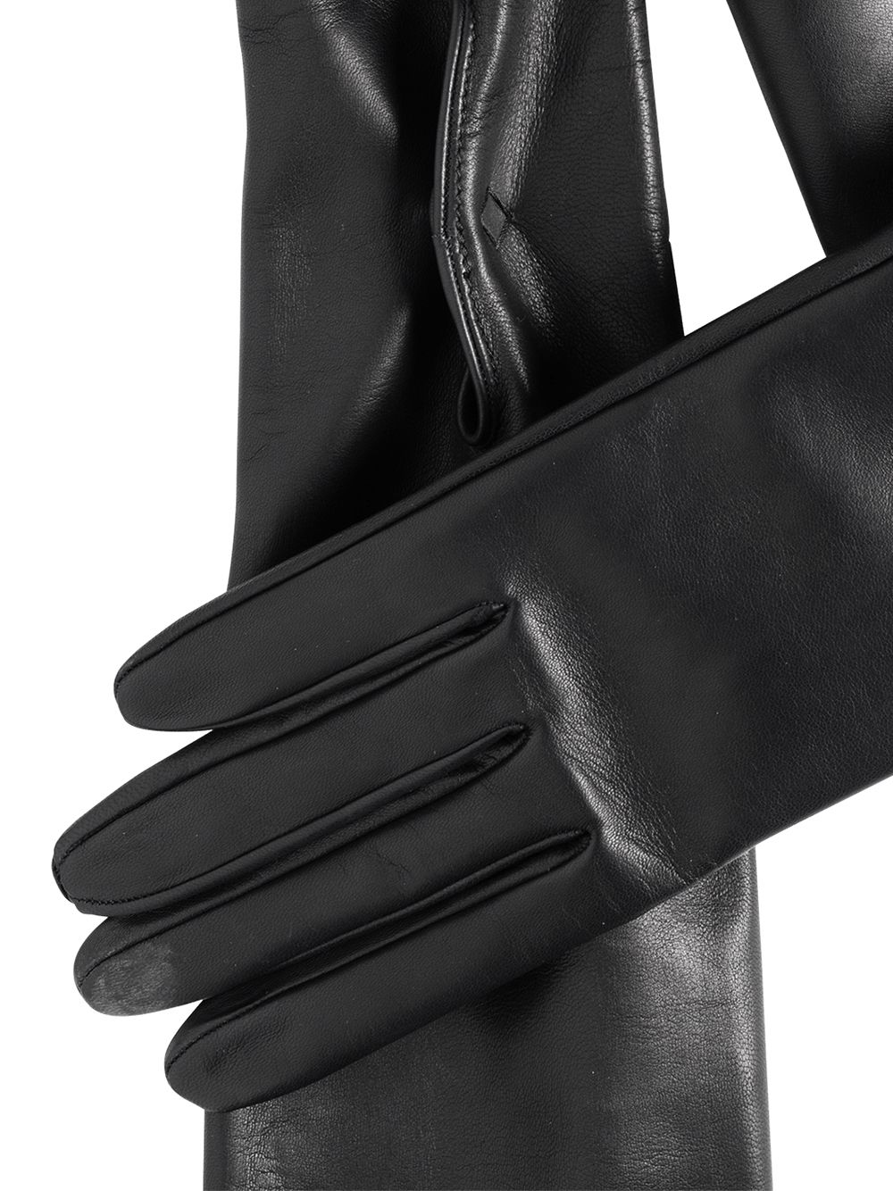 Prada slip-on quilted gloves - Black von Prada