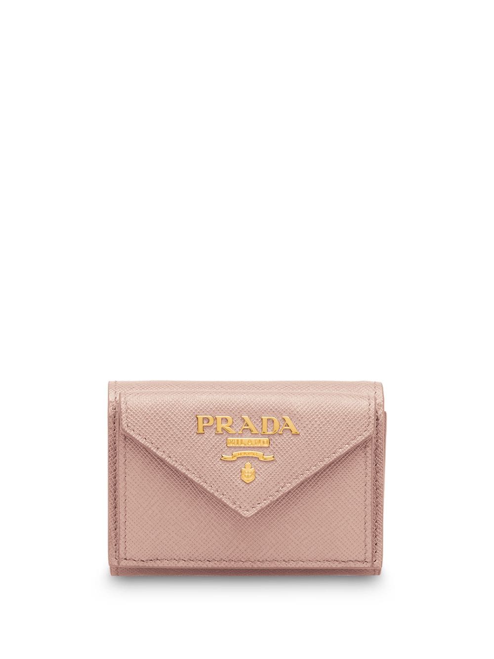 Prada small tri-fold wallet - Pink von Prada