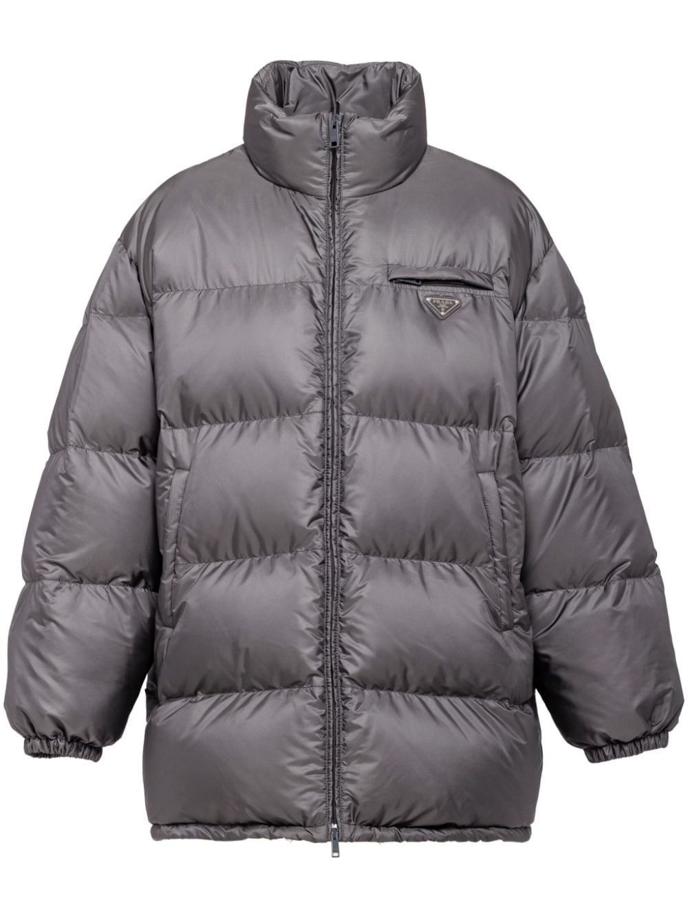 Prada Re-Nylon down jacket - Grey von Prada