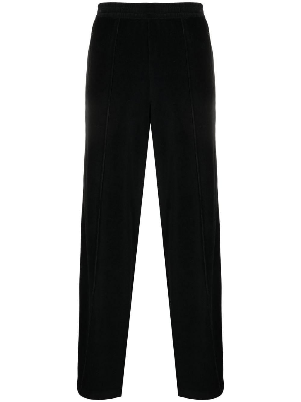 Prada velvet track pants - Black von Prada