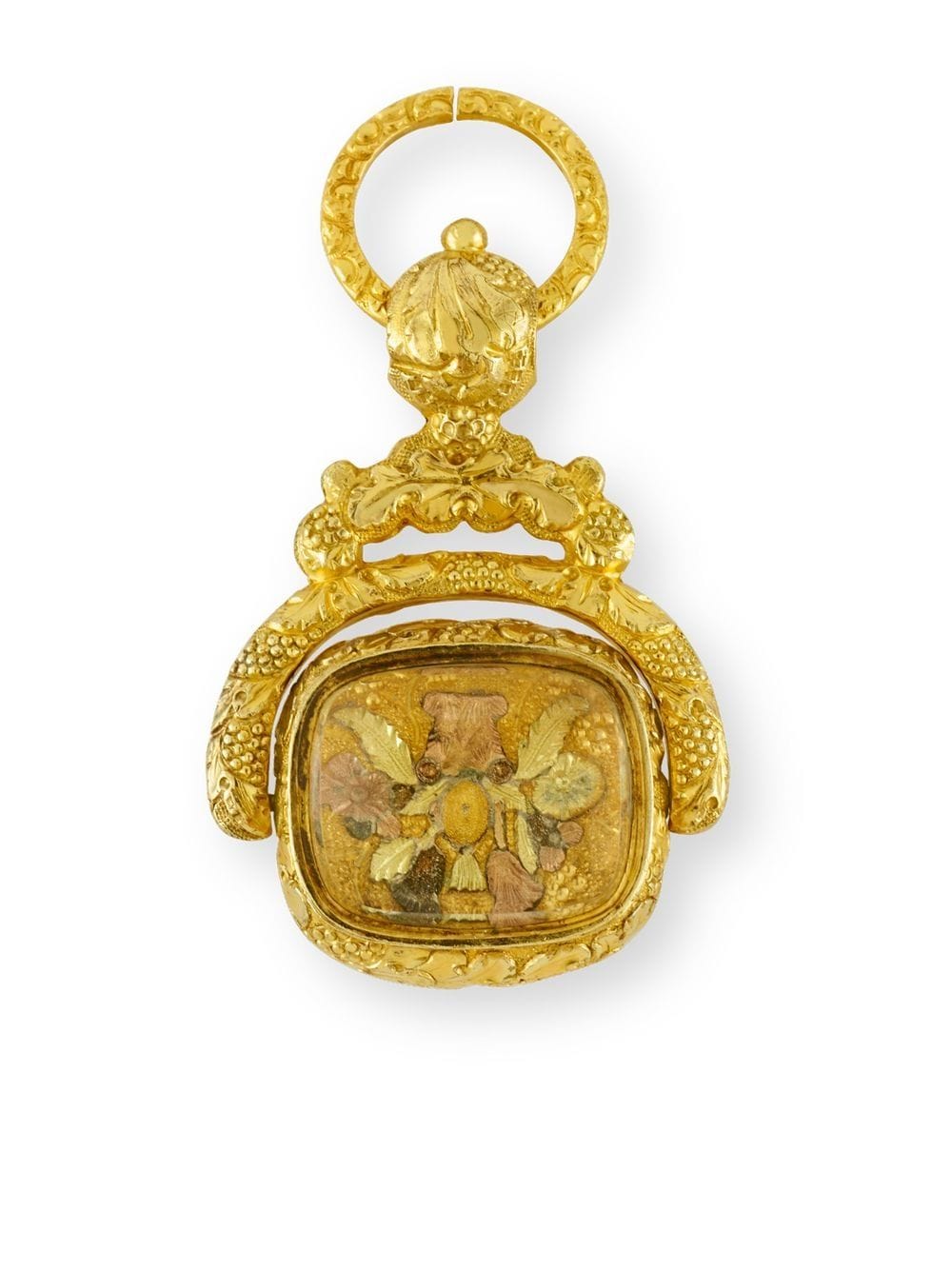 Pragnell Vintage Georgian gold-plated agate fob von Pragnell Vintage