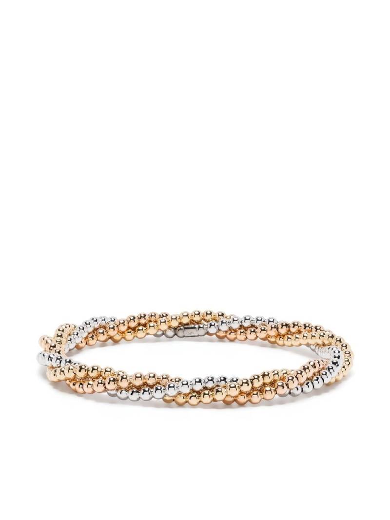 Pragnell 18kt gold Bohemia three-row bracelet von Pragnell